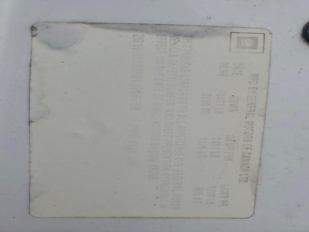 Chevrolet Lumina Ls Image 10