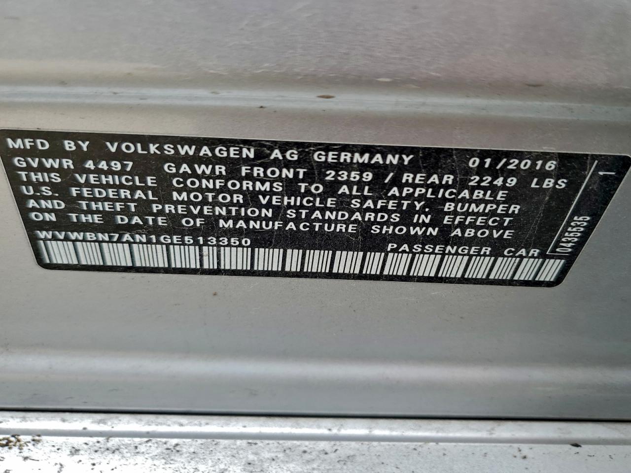 Volkswagen CC Base Image 9