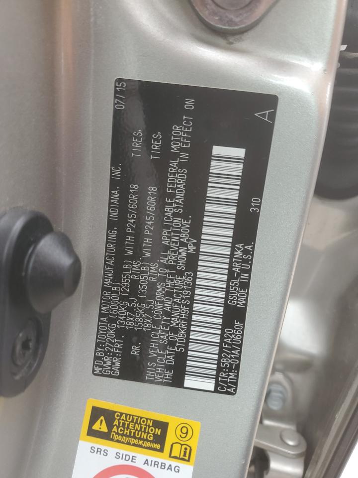 Toyota Highlander Le Image 2