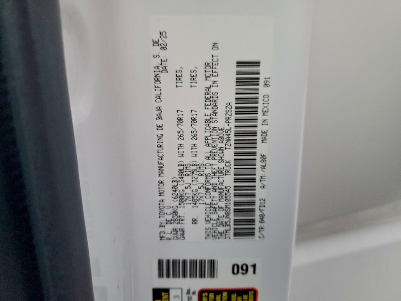 Toyota Tacoma Double Cab Image 9