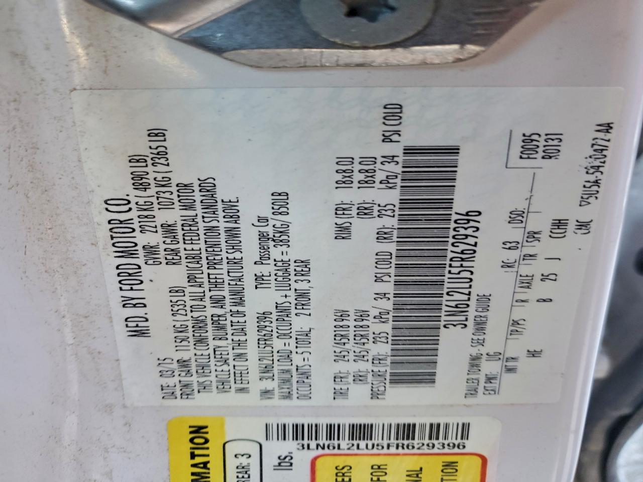 Lincoln MKZ Hybrid Image 8