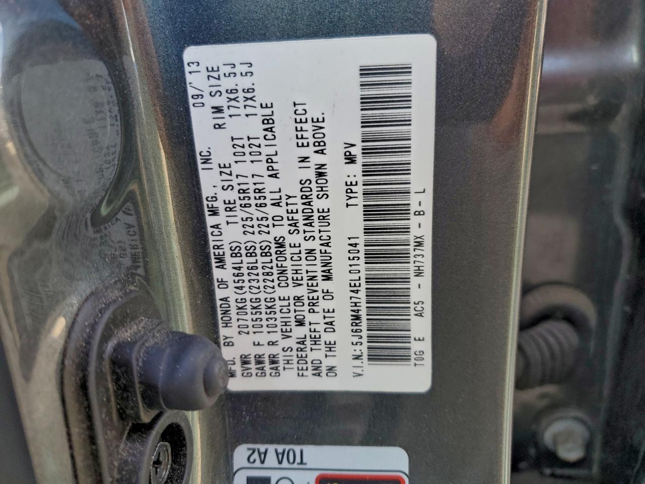 Honda Crv Exl Image 8