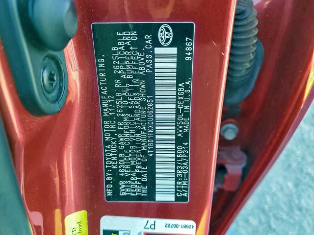 Toyota Camry Hybrid Image 7