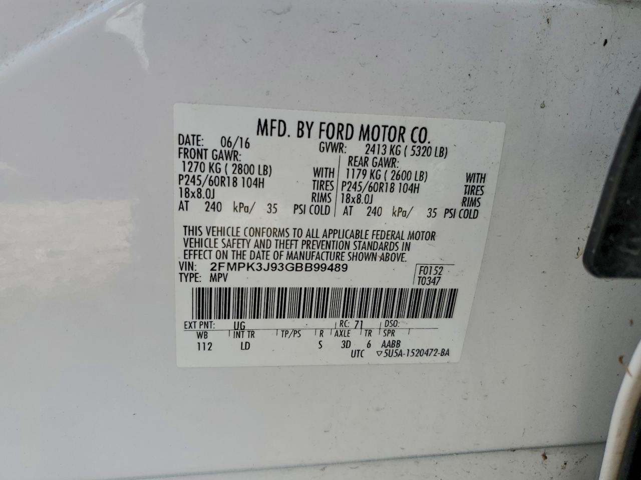 Ford Edge Sel Image 10