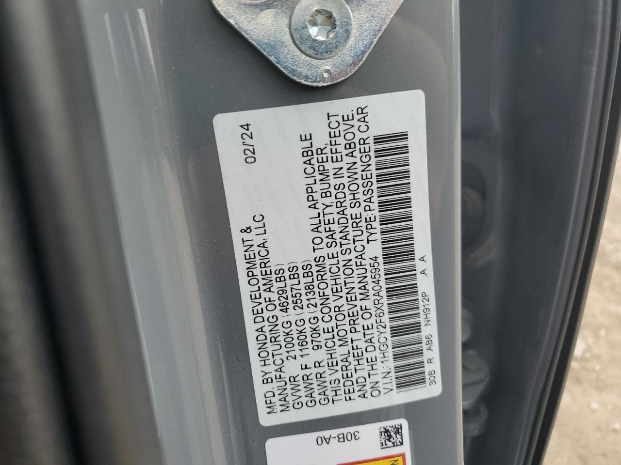 Honda Accord Hybrid Exl Image 8