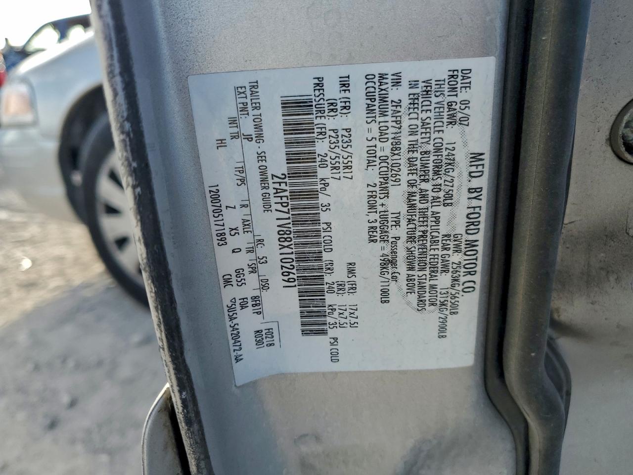 Ford Crown Vic Police Interceptor Image 9