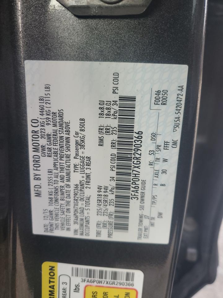 Ford Fusion Se Image 10