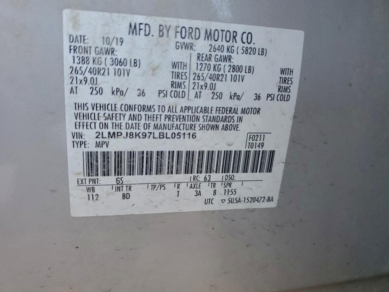 Lincoln Nautilus Reserve Image 7