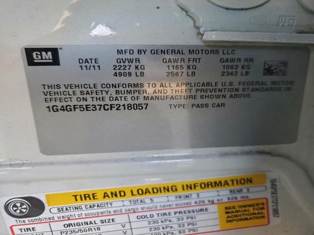 Buick LaCrosse Premium Image 9