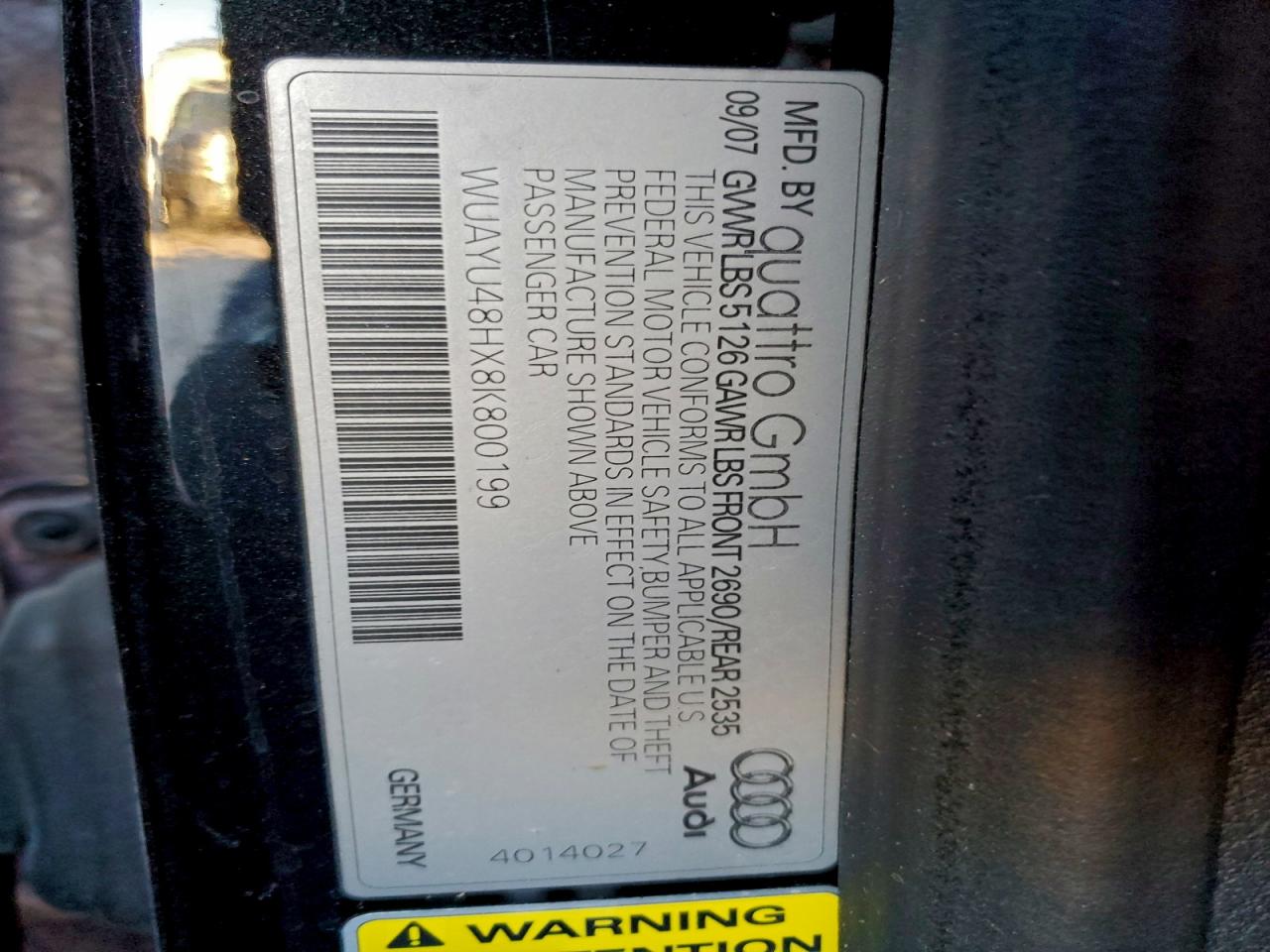 Audi S4 Quattro Image 9