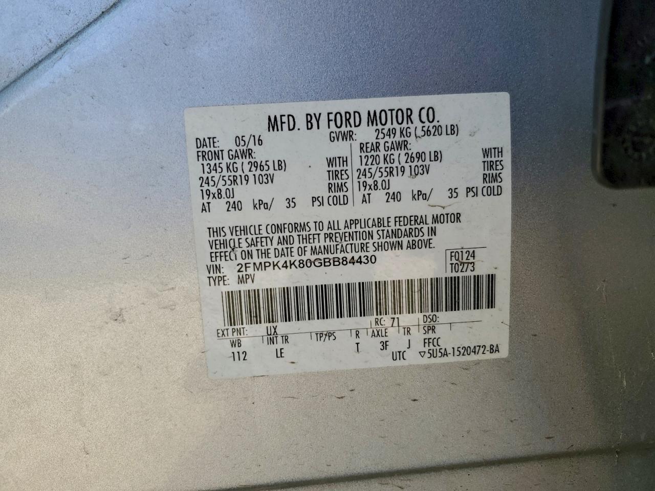 Ford Edge Titanium Image 12