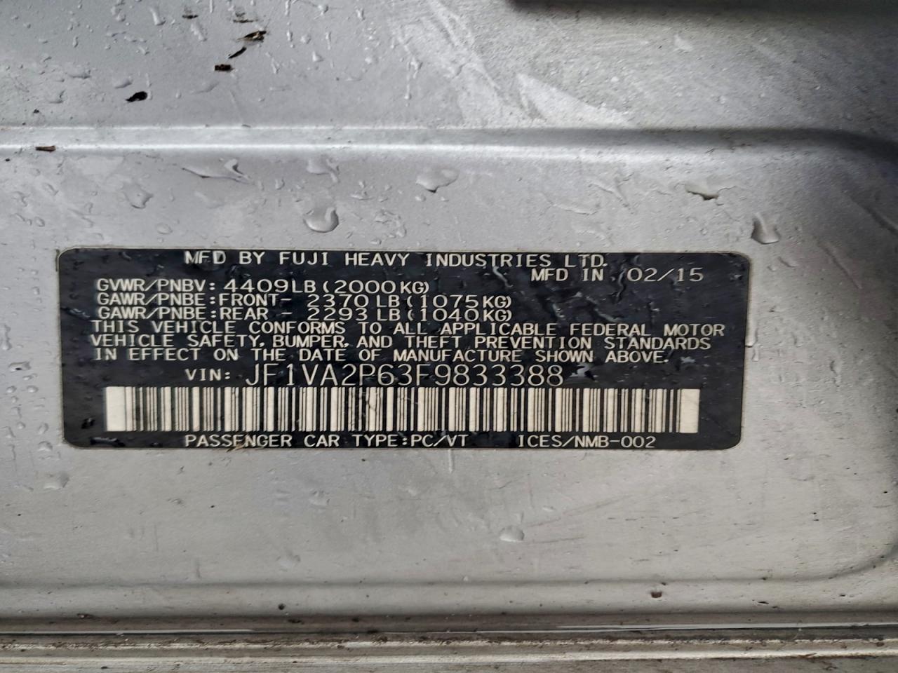 Subaru WRX Sti Image 12