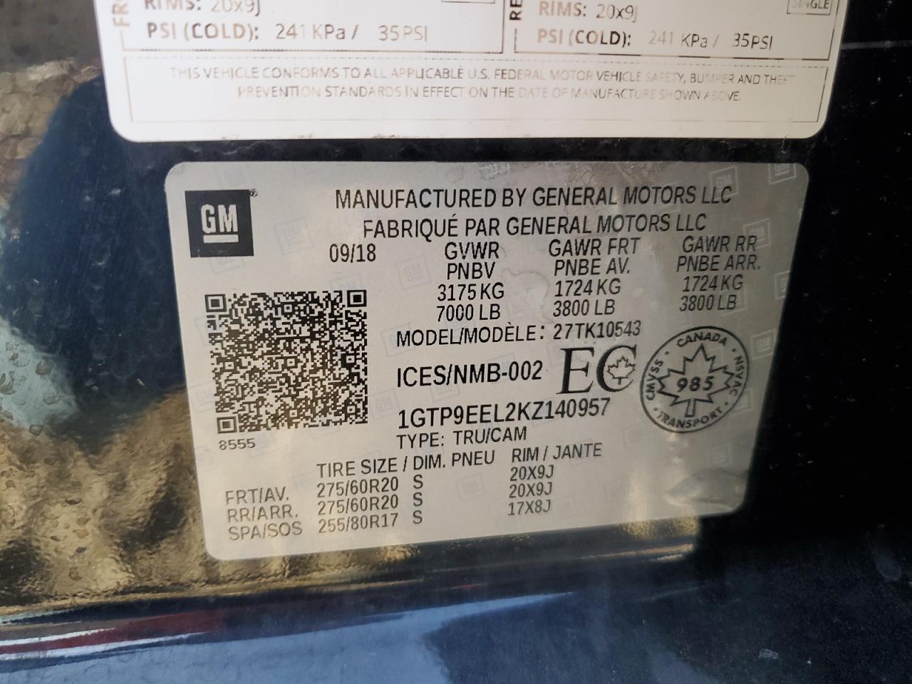 GMC Sierra K1500 At4 Image 12